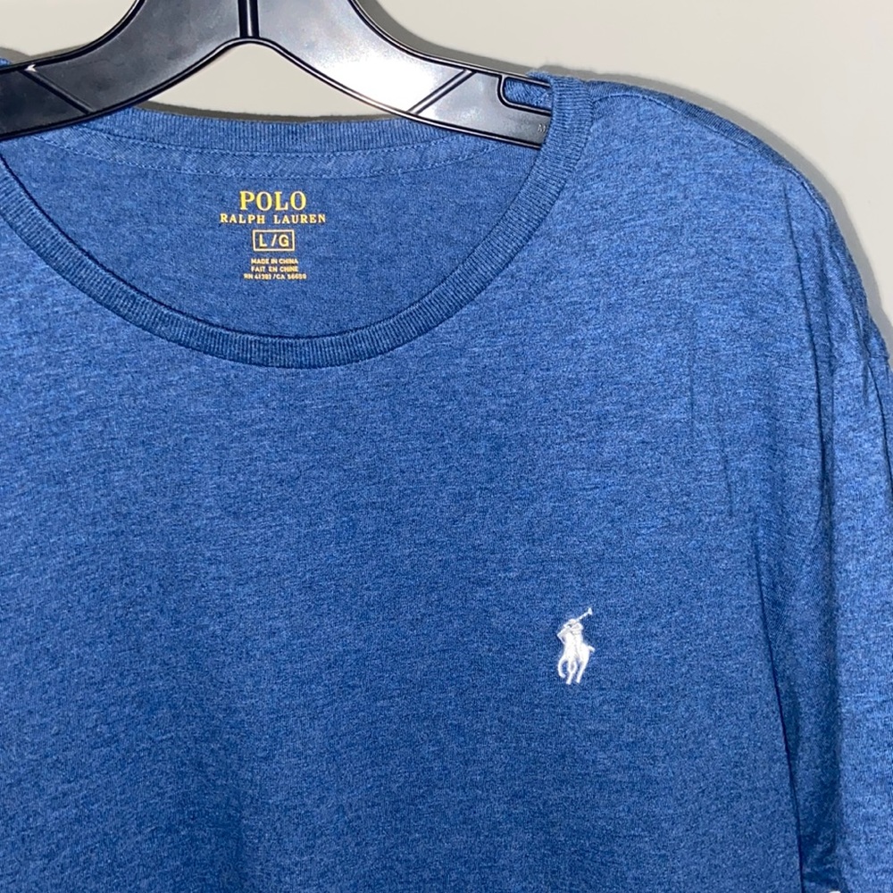 Light Blue Polo Tee, Great Condition!